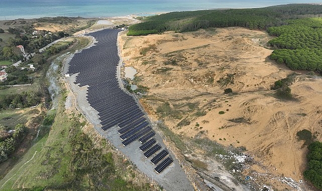 Enerjisa Enerji’nin Eyüpsultan’da kurduğu arazi Güneş Enerjisi Santrali 2 bin 198 hanenin enerjisini üretecek