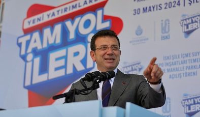 Ekrem İmamoğlu Şile’nin 14 köyünde 14 parkı hizmete açarken, İSKİ eliyle de ‘Şile İçme Suyu Depo İnşaatlarının’ temelini attı