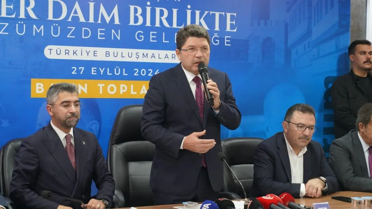 Bakan Tunç: “Adalet ile kalkınma birbirinden ayrılmaz”